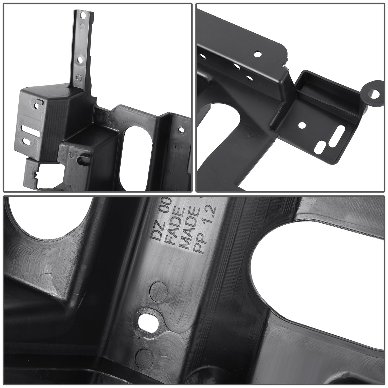 DNA MOTORING headlamp mounting panel for Chevy Silverado 03-06, right side, OEM replacement ready.