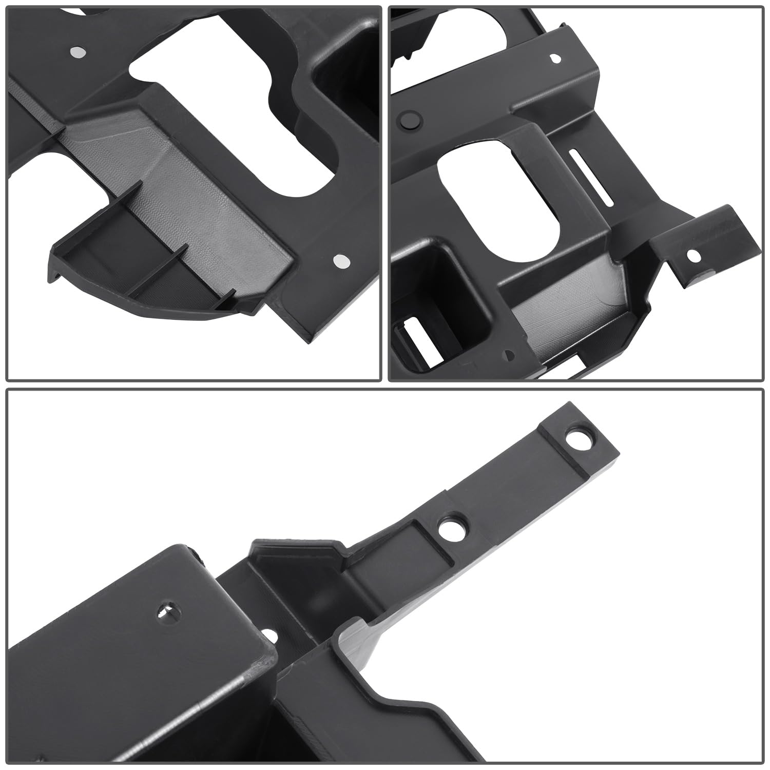 DNA Motoring headlight bracket left for Chevy 03-06, packaging-ready presentation.