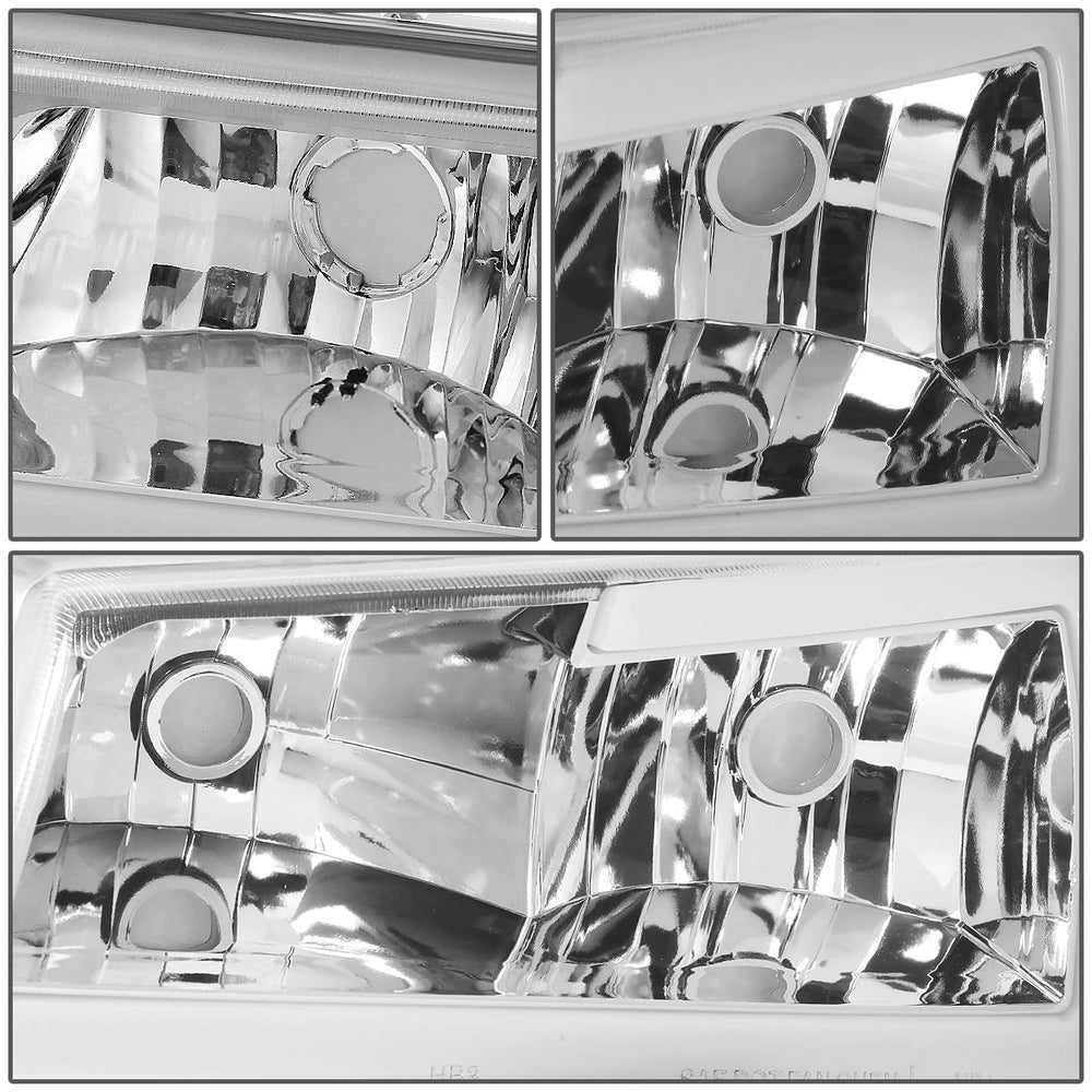 DNA Motoring HL-LB-CSIL03-CH bumper parking lights emphasize signaling and safety