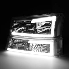 DNA Motoring HL-LB-CSIL03-CH headlights left and right pair for balanced illumination