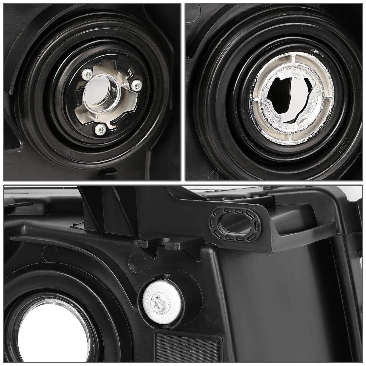 DNA MOTORING HL-OH-CSIL07-CH-CL1 OE-fitment plug-n-play for direct installation.