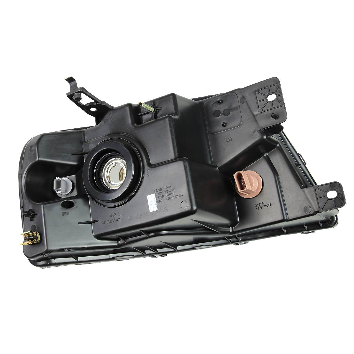 DNA Motoring HL-O-F1504-CH-AM compatibility with Mark LT highlights refined chrome amber finish
