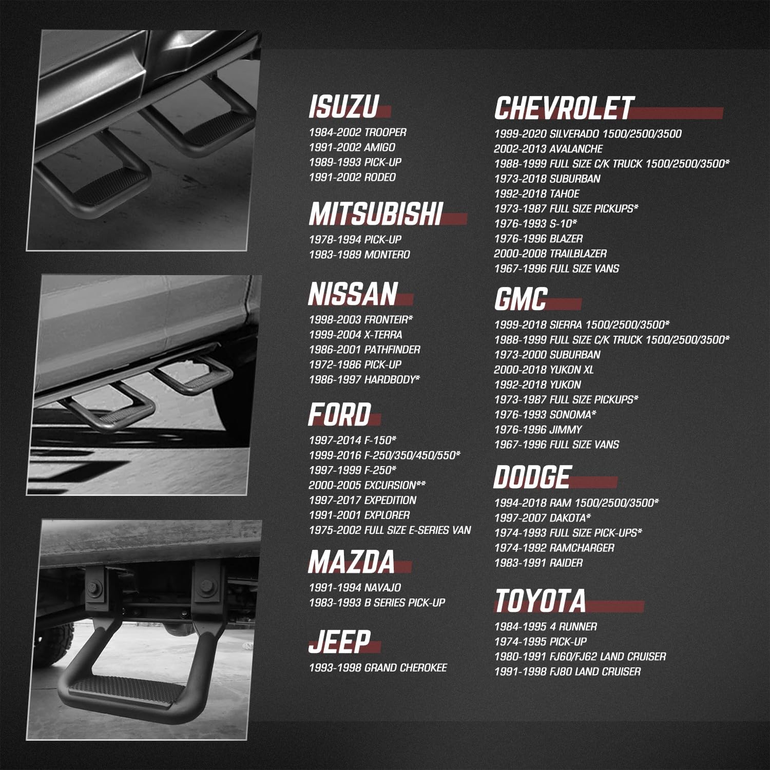 DNA Motoring includes installation hardware and clear instructions.