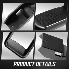 DNA Motoring matte black finish adds rugged style and weather resistance.