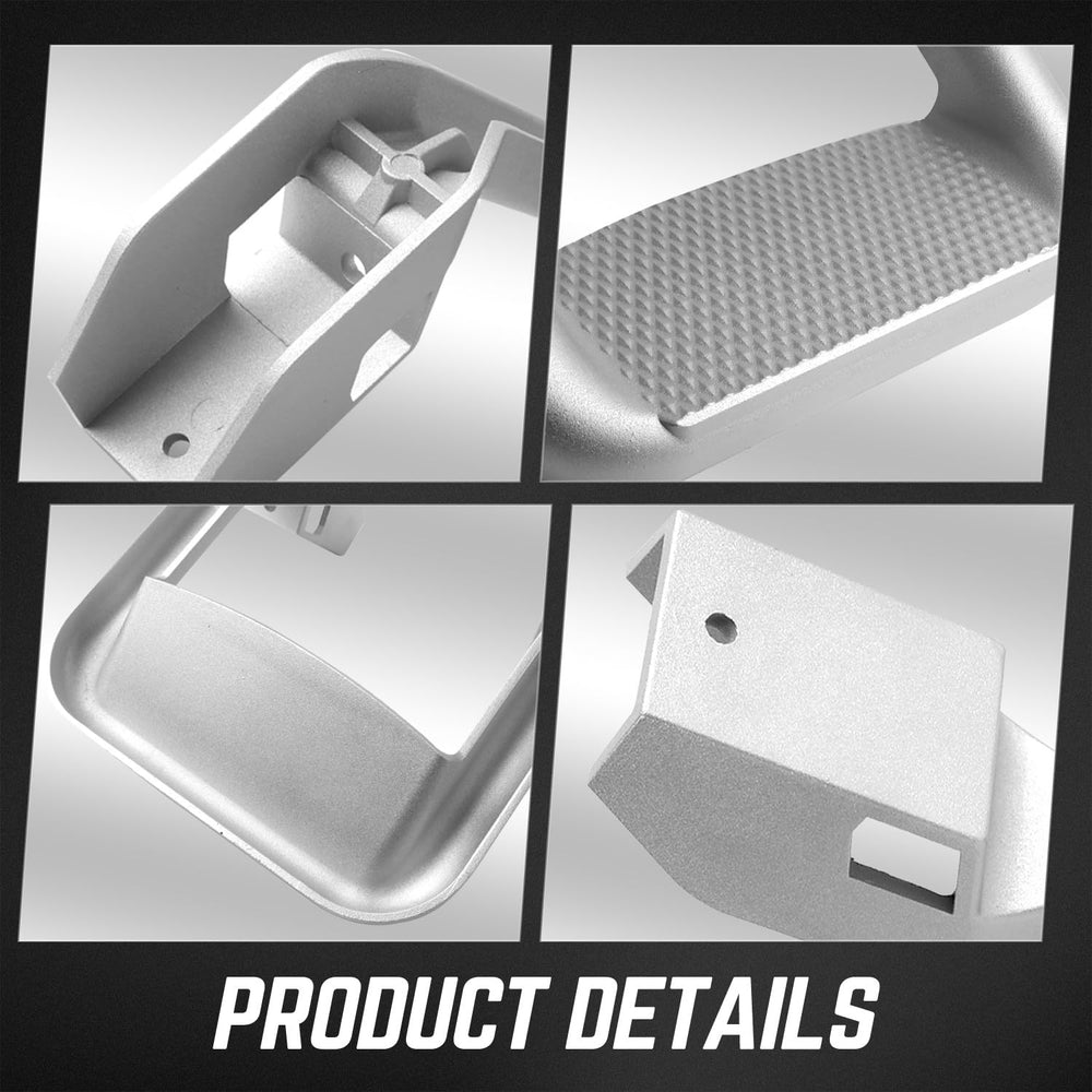 DNA MOTORING non-slip step surface ensures safer footing in any weather.