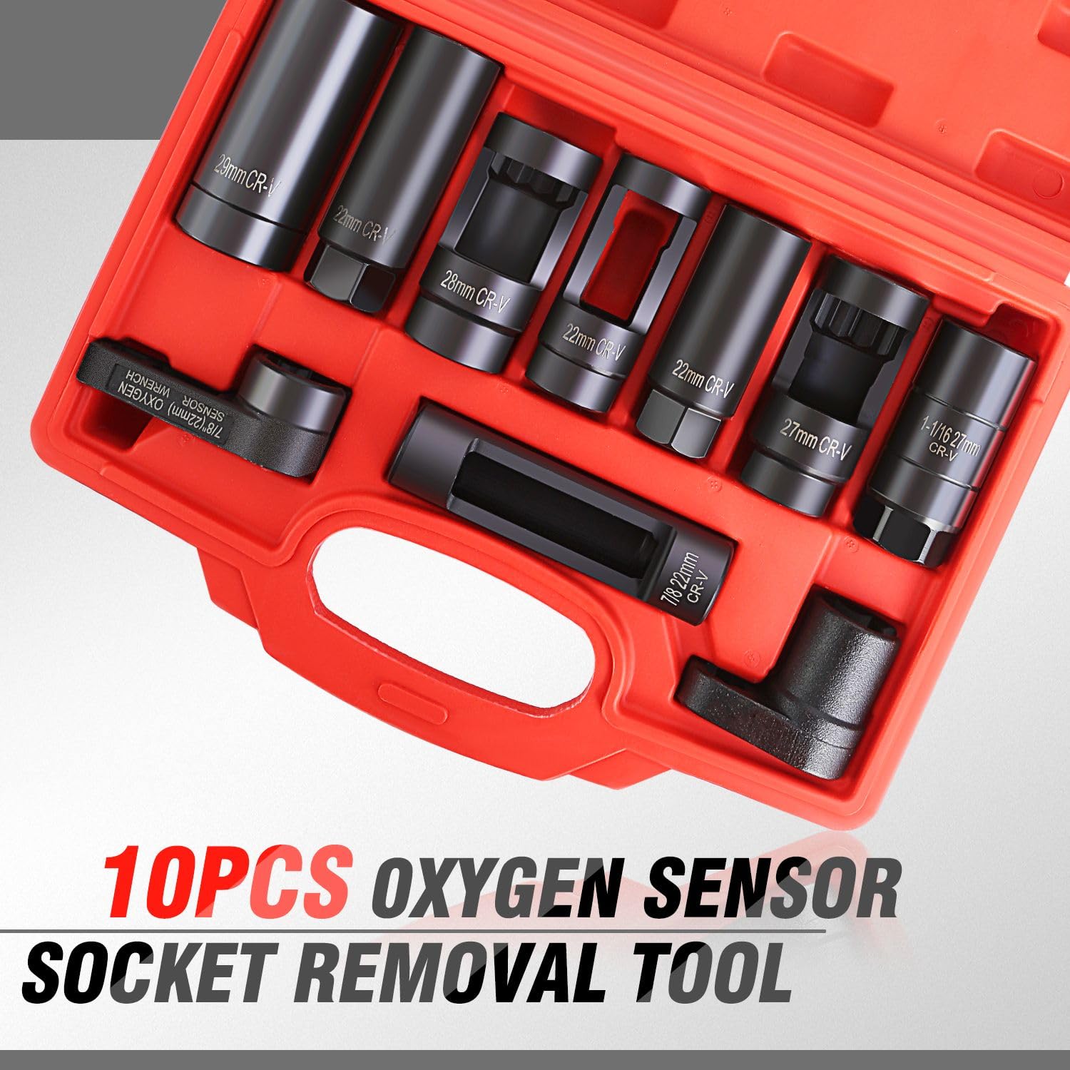 DNA MOTORING oxygen sensor socket kit in use for safe removal