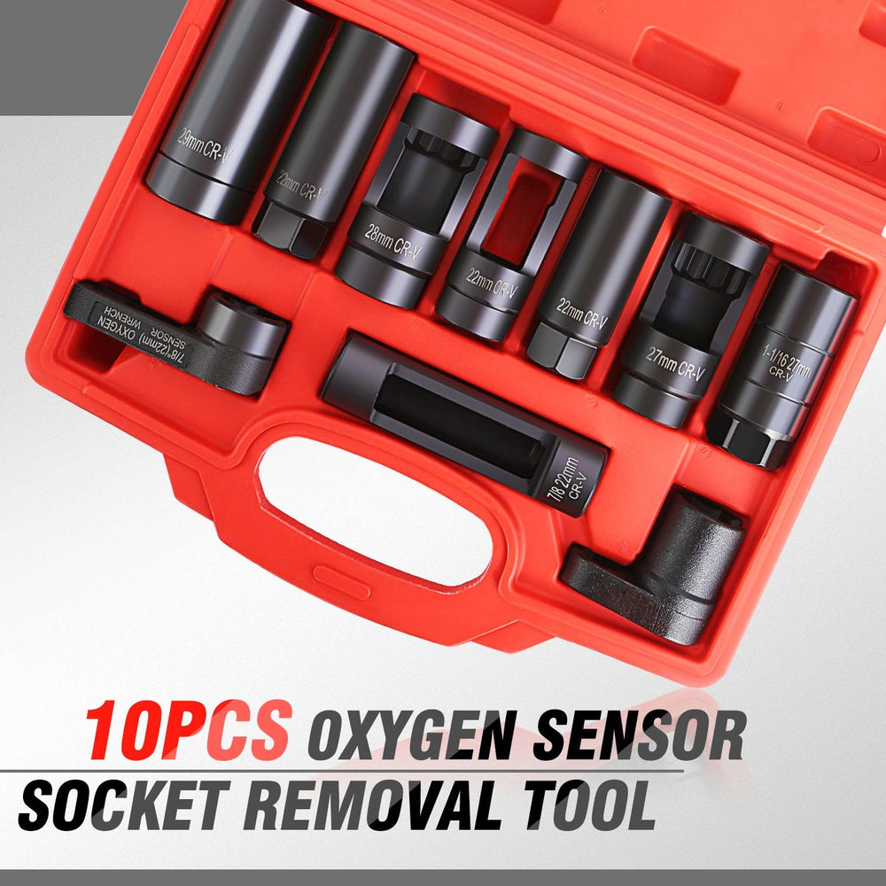 DNA MOTORING oxygen sensor socket kit in use for safe removal