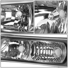 DNA MOTORING headlights for Chevy Silverado 04-06 front right, easy bolt-on upgrade.