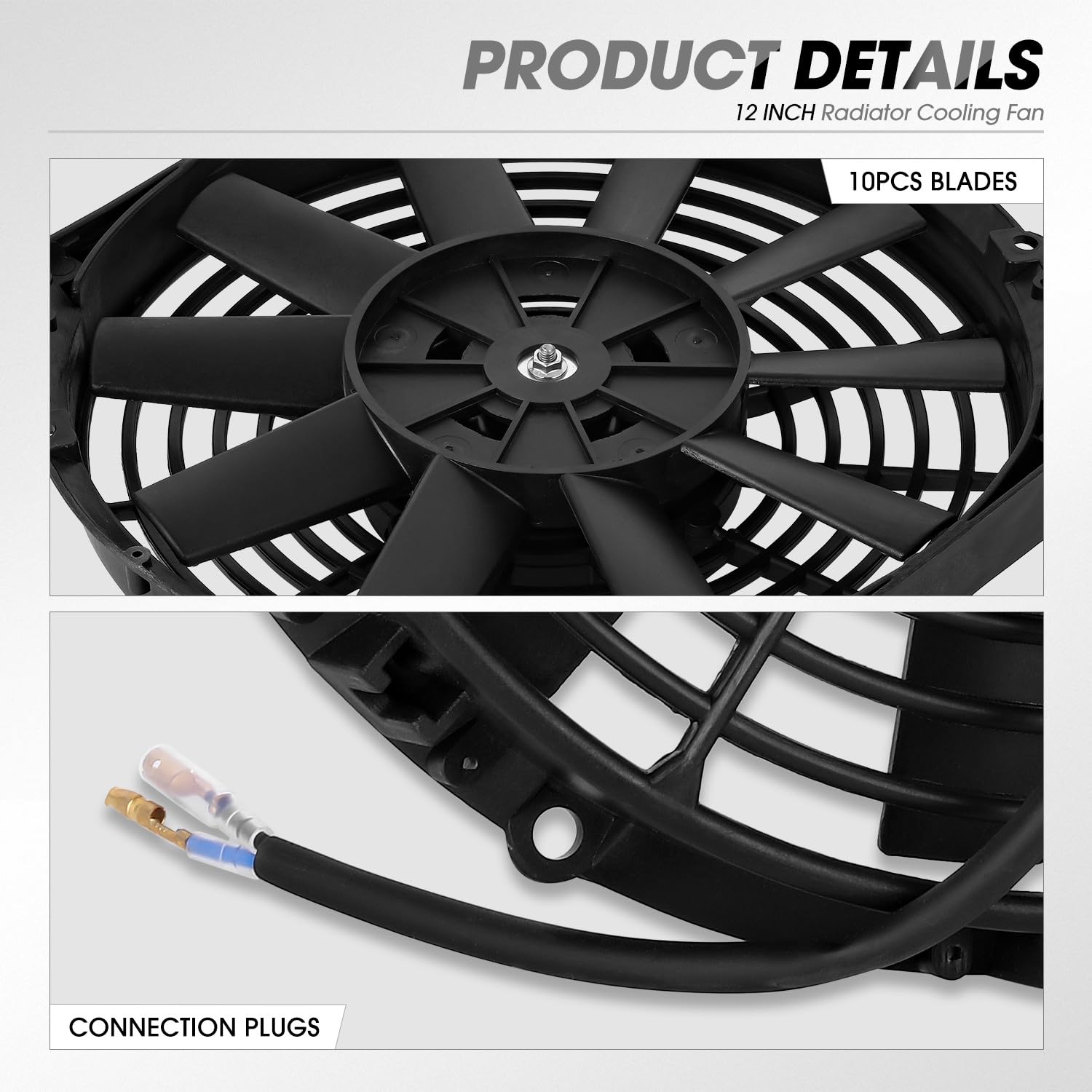 DNA Motoring RAF-12 cooling system application supports radiator and more.