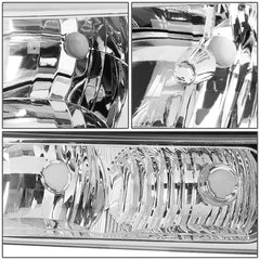DNA MOTORING Silverado headlight kit in package showing complete set