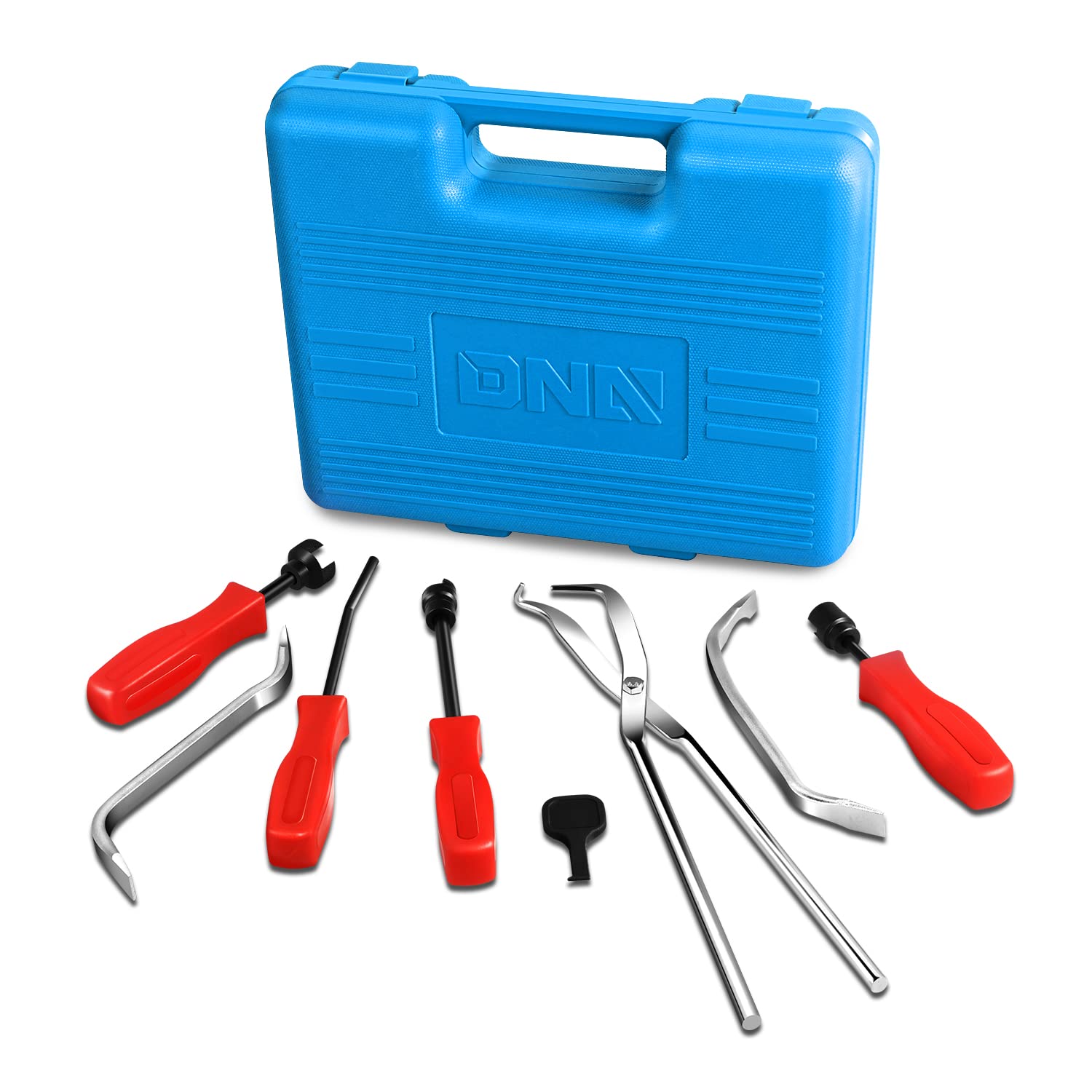 DNA Motoring brake spring pliers in action for quick drum brake service