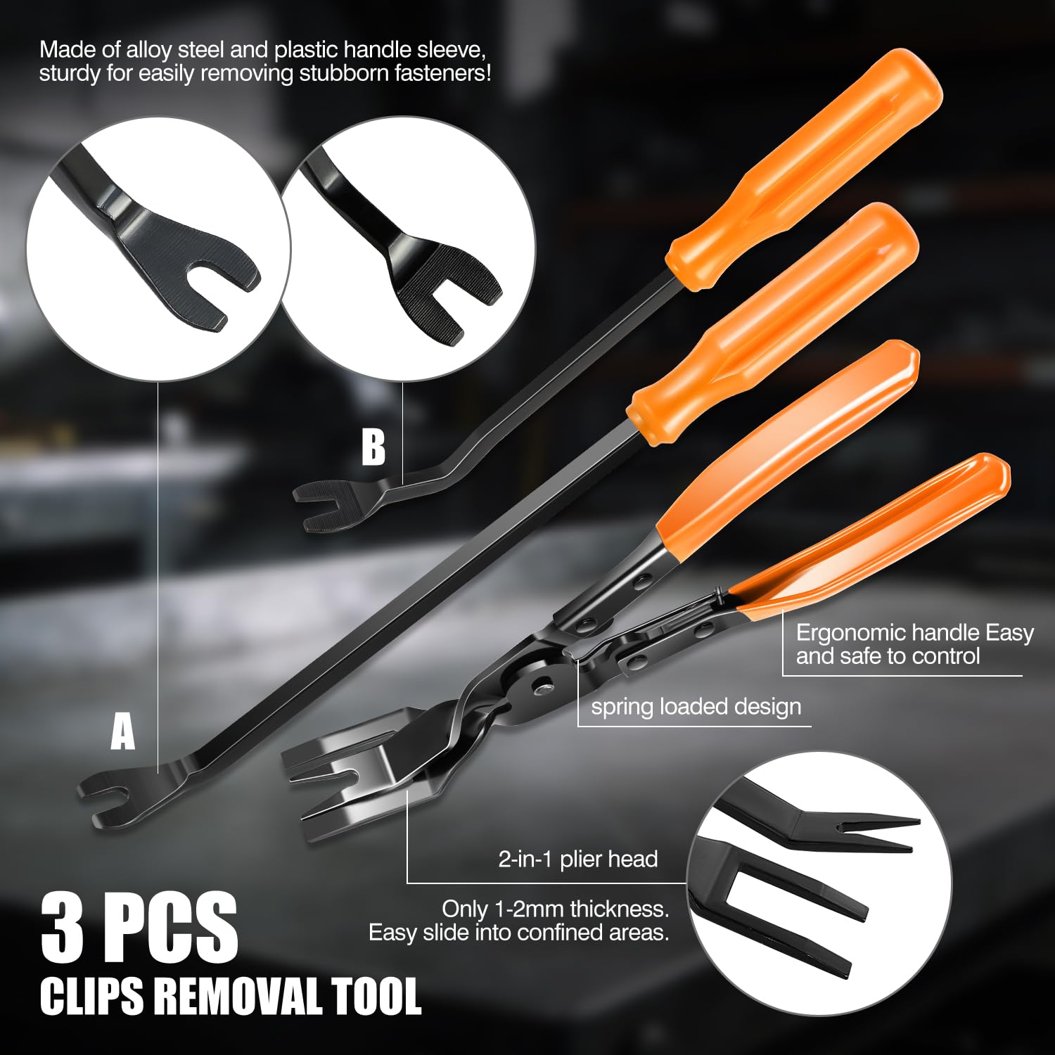DNA Motoring TOOLS-00248 window trim removal tools for quick installation