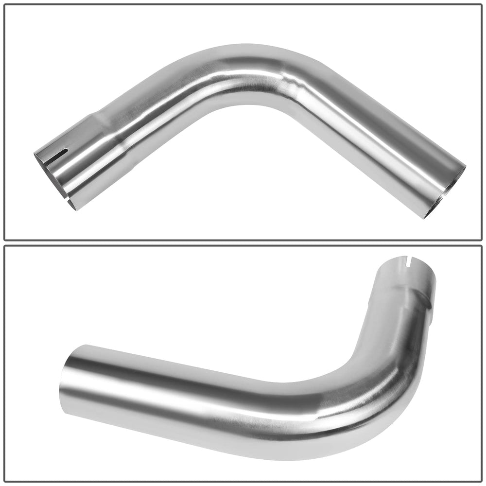 DNA MOTORING ZTL-PP-25-90 stainless mandrel bend ensures smooth interior