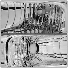 DNA MOTORING headlamps passenger-side assembly for Ford trucks, plug-and-play fit
