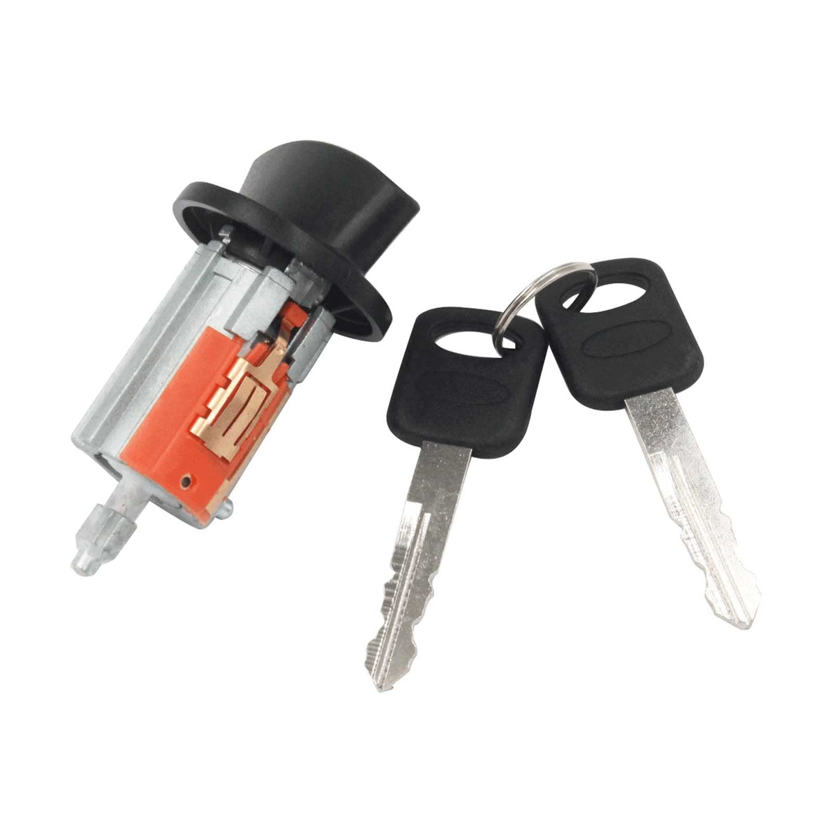 Dngbymx ignition lock cylinder front view for reliable replacement