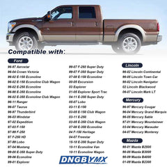 Dngbymx ignition lock cylinder with two Ford keys included for easy replacement