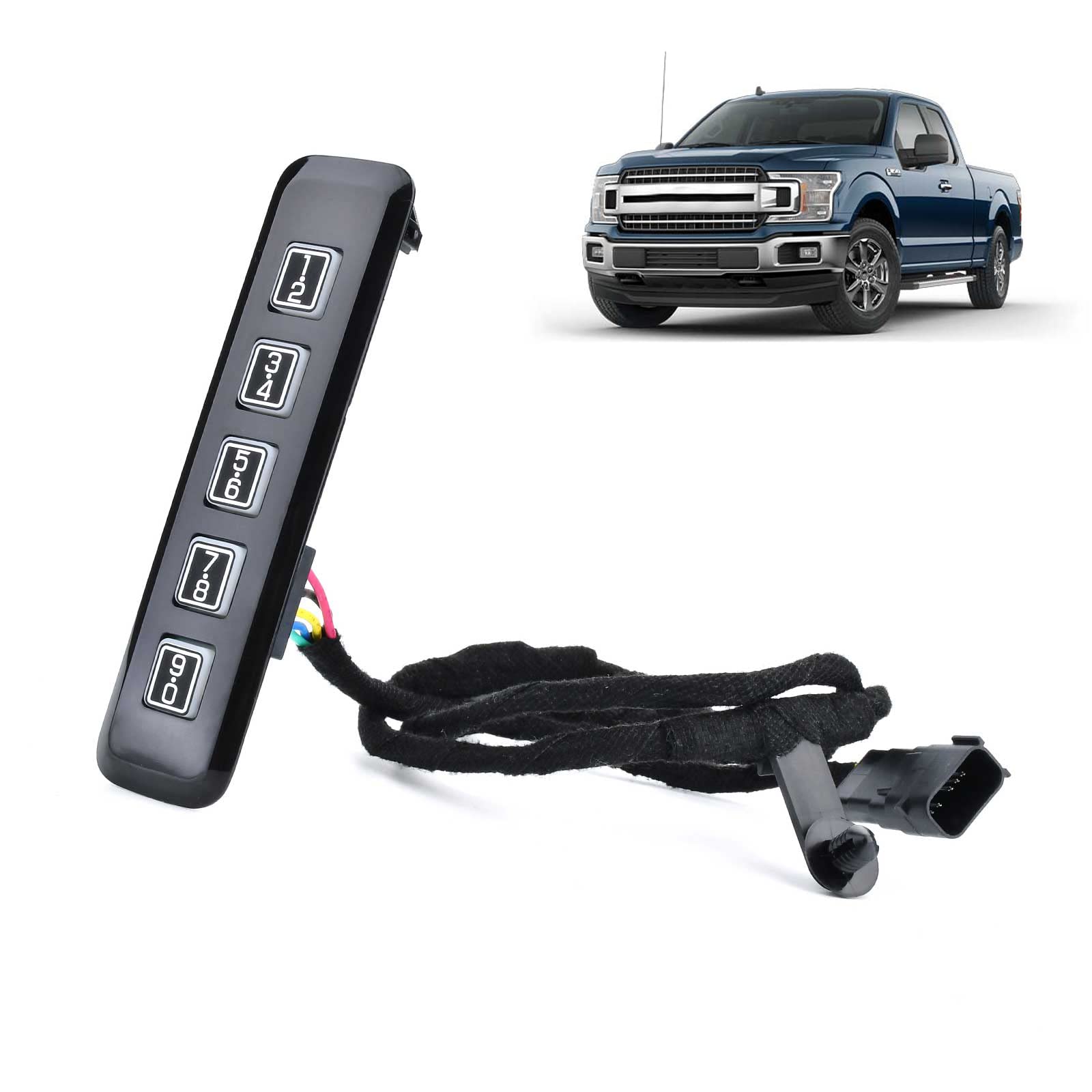 Dngbymx keyless entry keypad for Ford F-150 driver-left; restores factory functionality