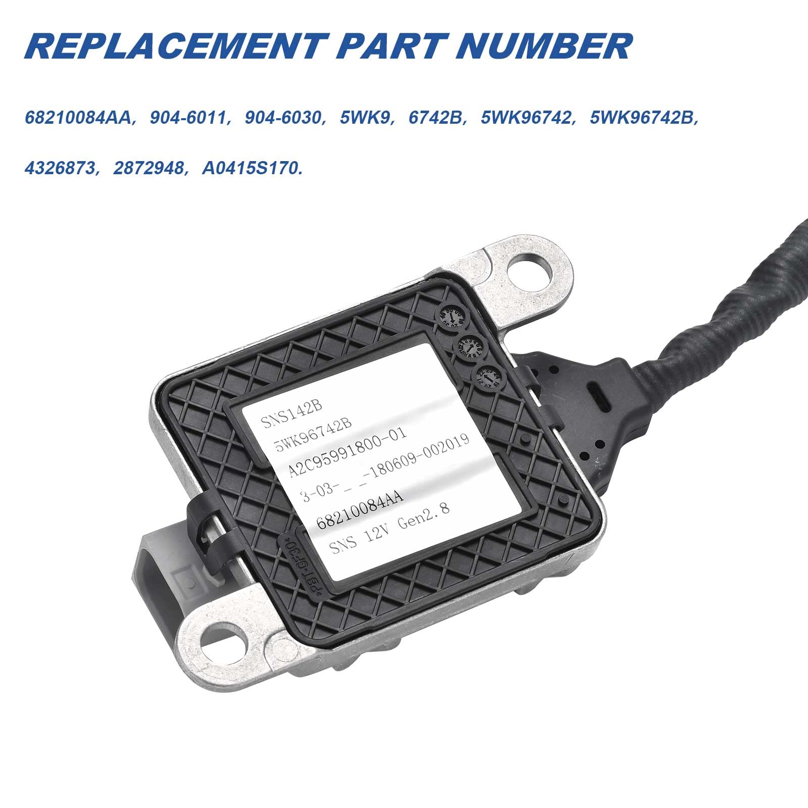 Dngbymx NOx upstream sensor with easy installation for DIY maintenance.