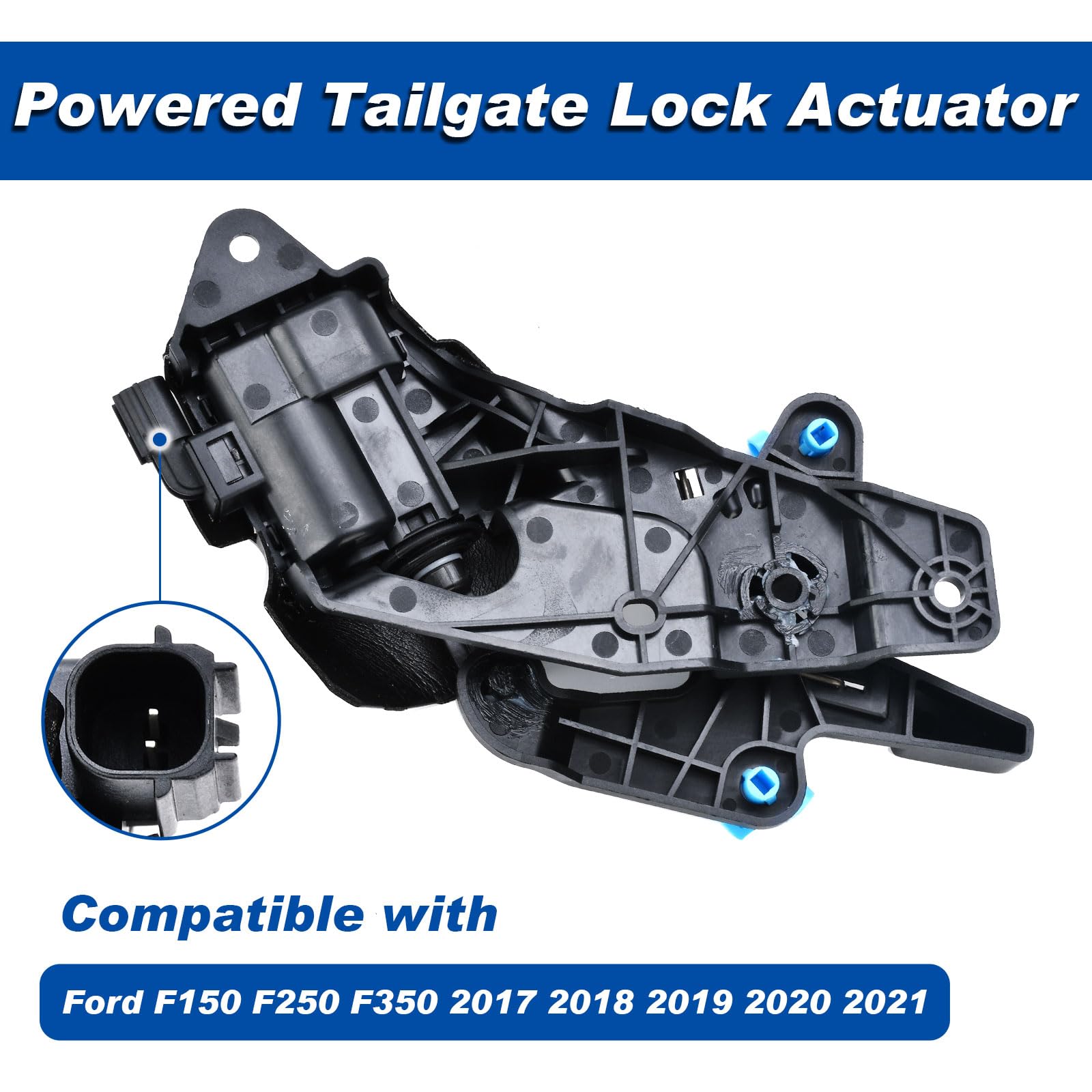 Dngbymx tailgate actuator for Ford F-250/F-350 enables smooth lock and unlock.