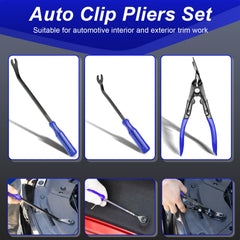 Doaho fastener removal tool helps safely extract clips without surface damage.