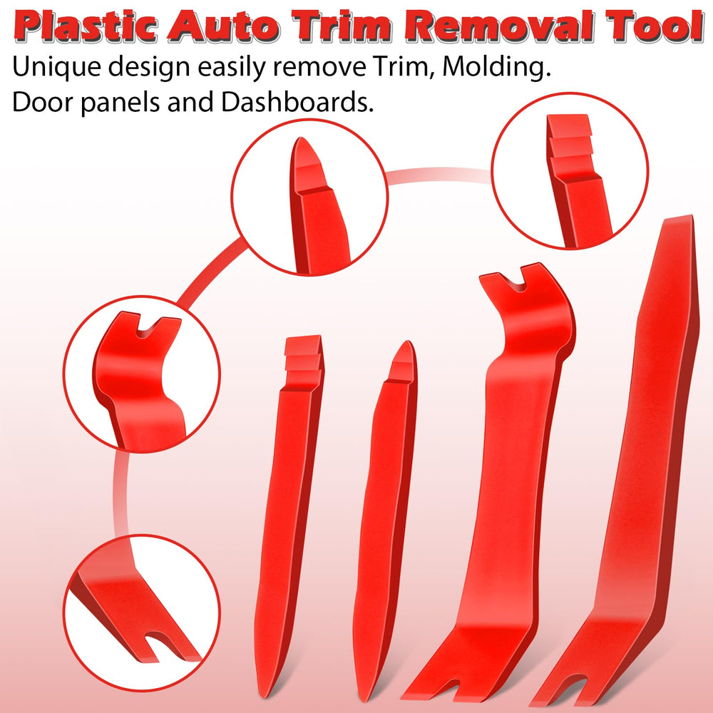 Doaho interior trim detachment tools minimize surface damage.