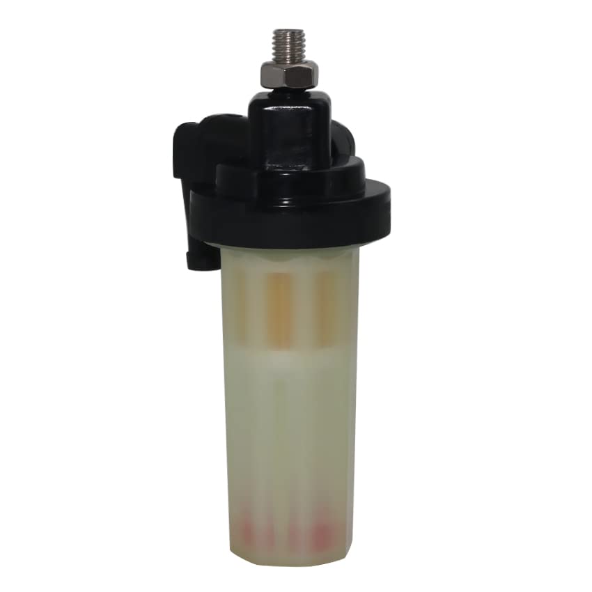 Dobest Yamaha outboard fuel filter installation demonstrates easy, tool-free replacement.