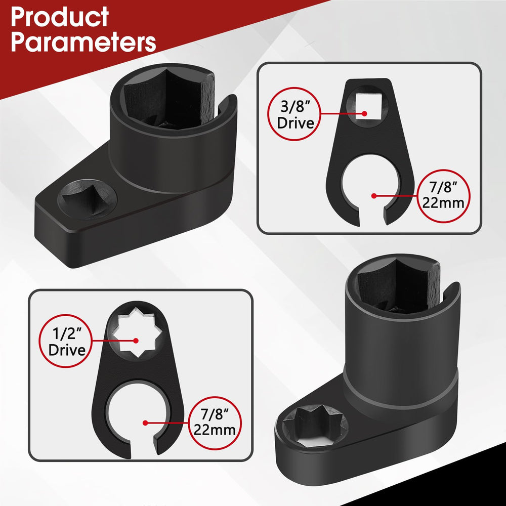 Dobur offset wrench enables access to sensors in confined areas.