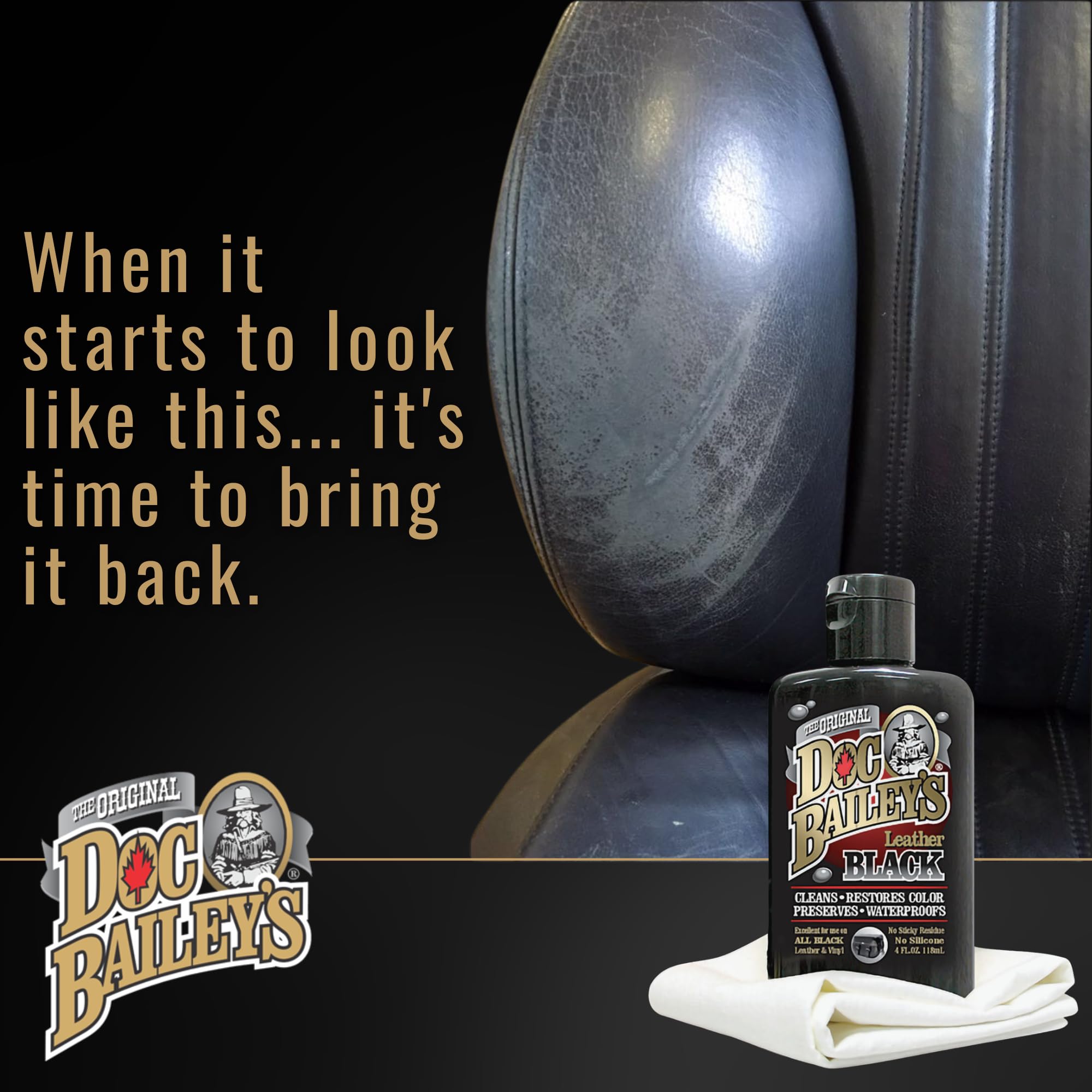 Doc Baileys application-sponge enabling even dye application on leather and vinyl.