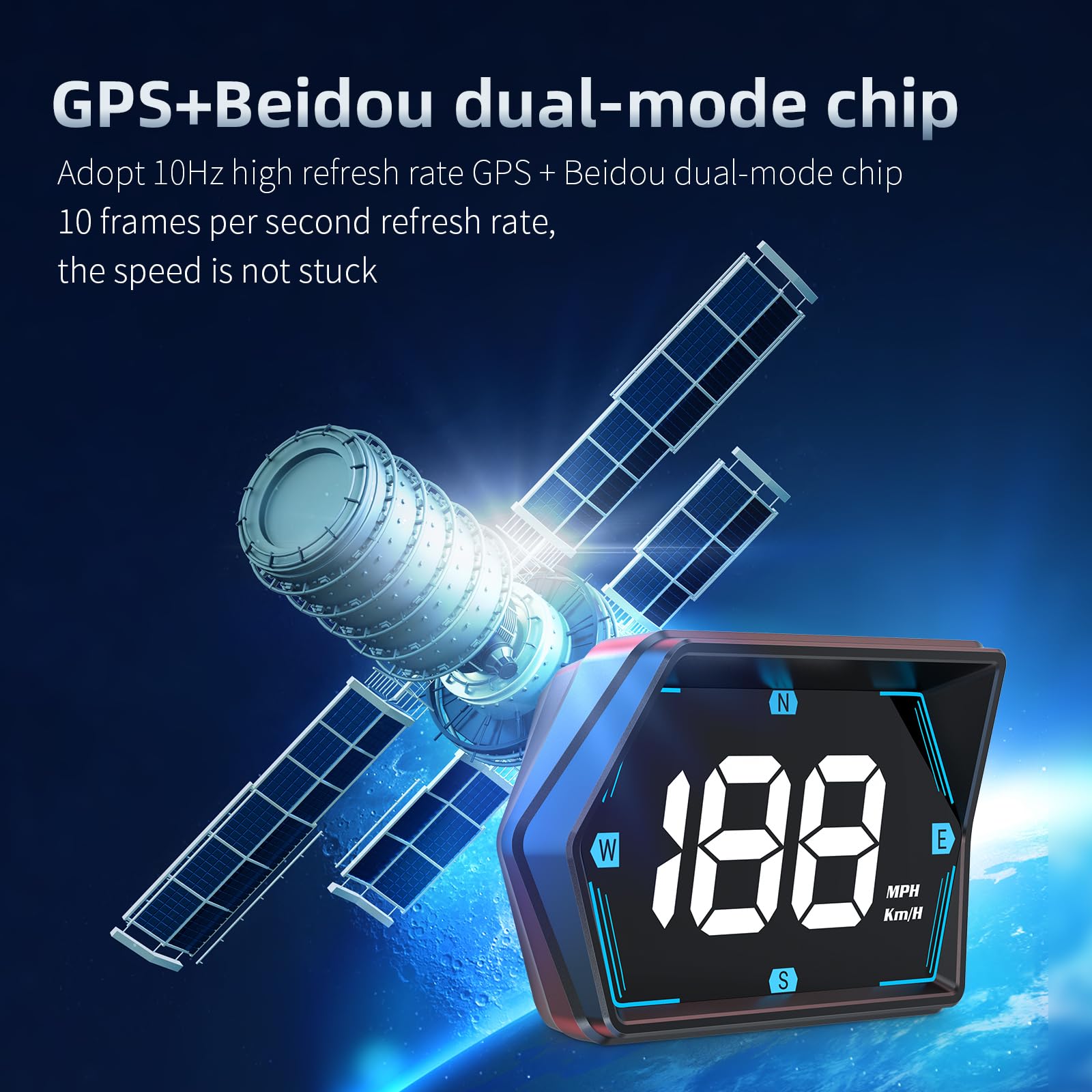 Docbraces G20 HUD compass function helps with route orientation
