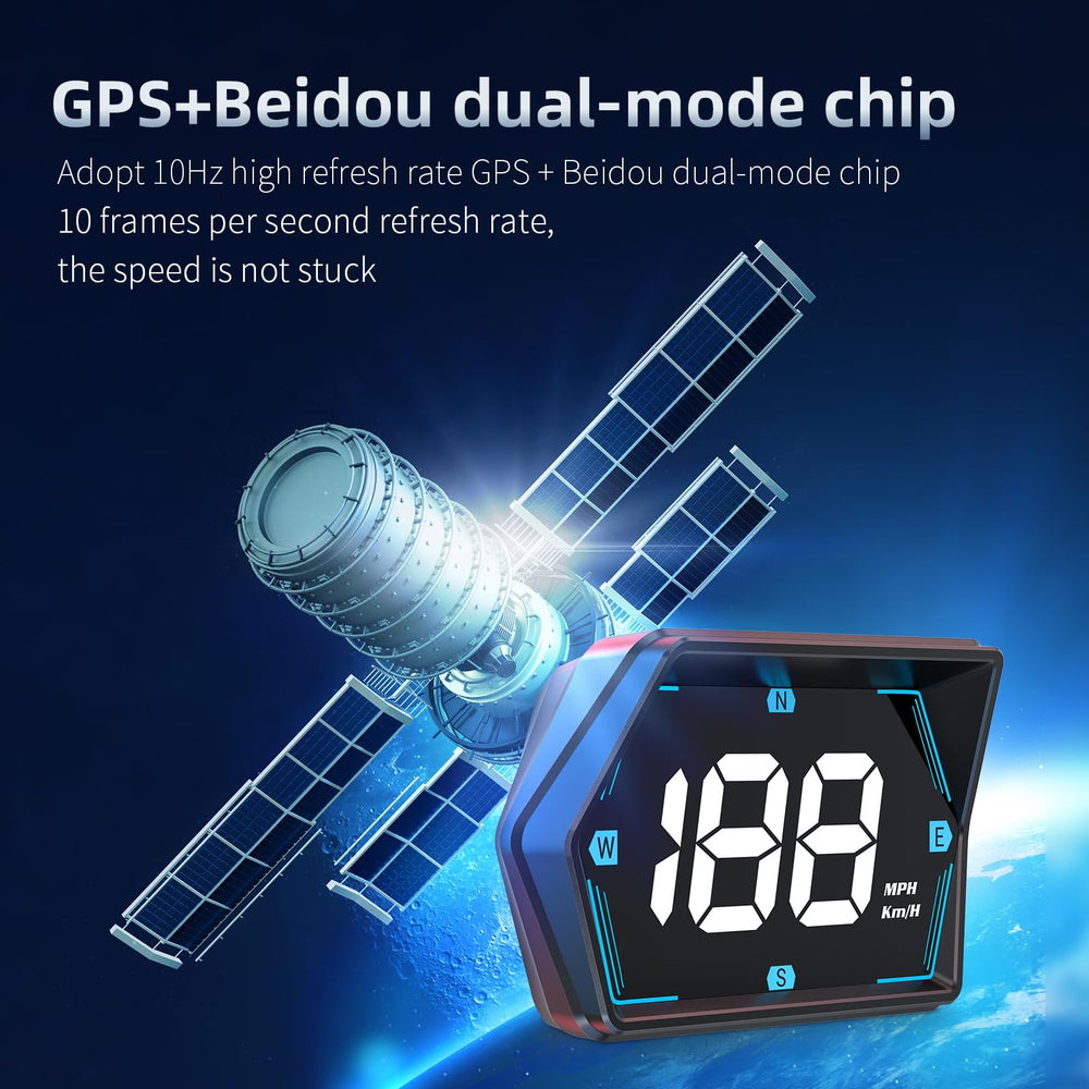 Docbraces G20 HUD compass function helps with route orientation