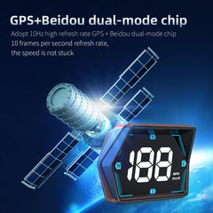 Docbraces G20 HUD compass function helps with route orientation
