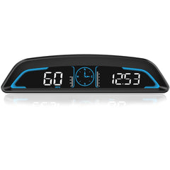 Docbraces GPS HUD with a 5.5-inch display provides MPH at a glance for safer lane changes.