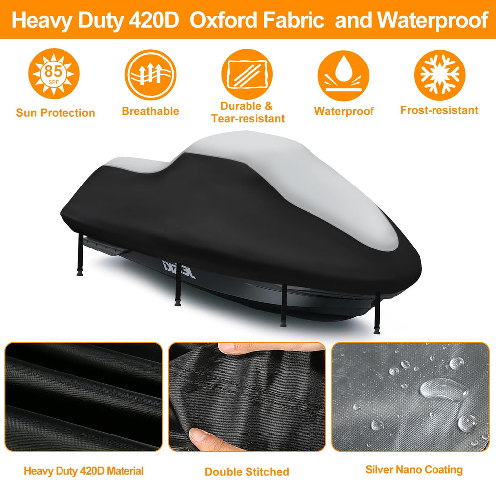 DOCEPERT windproof buckle design keeps the cover secure during windy conditions.