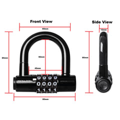 DocksLocks resettable 4-digit combination secures quick access without keys.