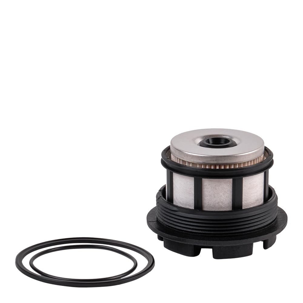 Doc's Diesel Filter Kit components laid out for quick replacement in Ford 7.3L Super Duty.