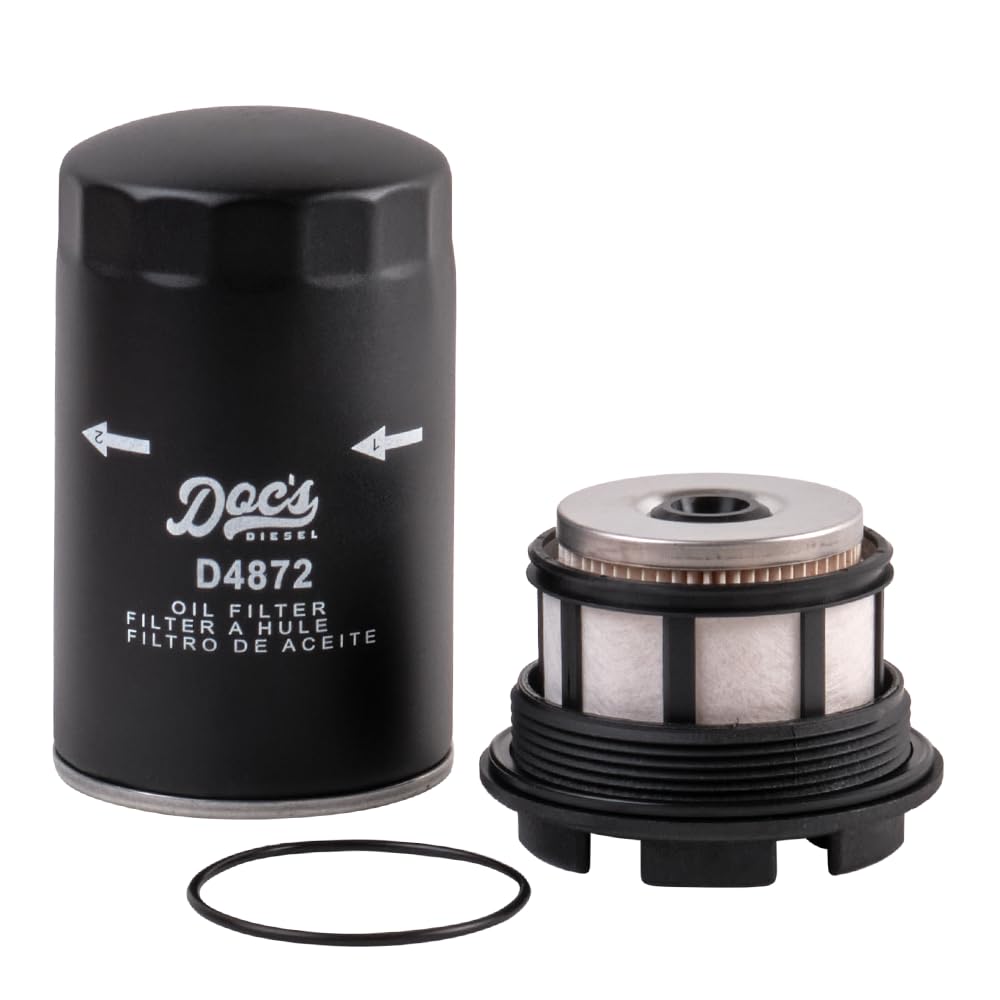 Doc's Diesel Filter Kit DCS8629OE+D4872 package front view for easy installation.
