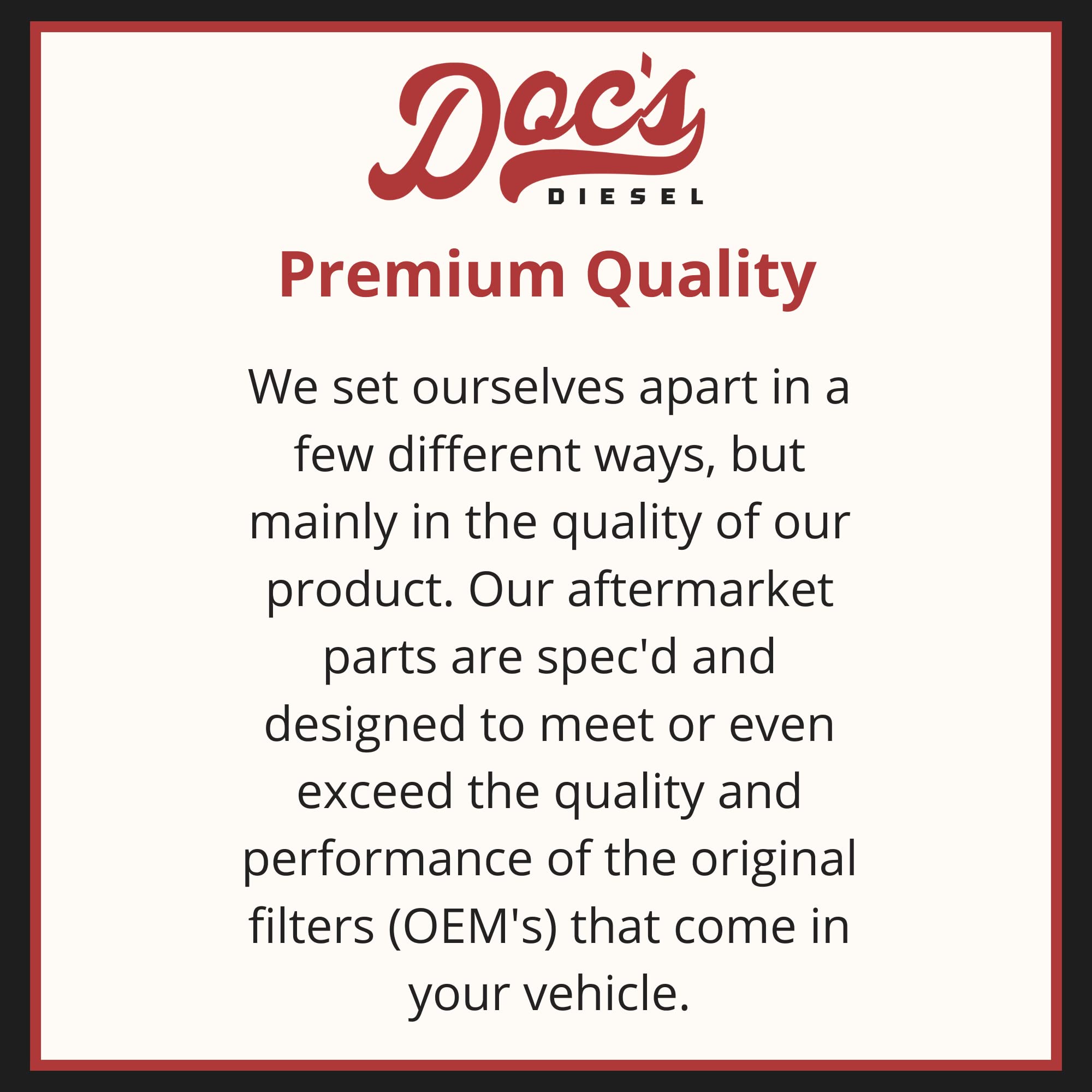 Doc's DGF430 3-micron efficiency test visualization demonstrates strong contaminant capture