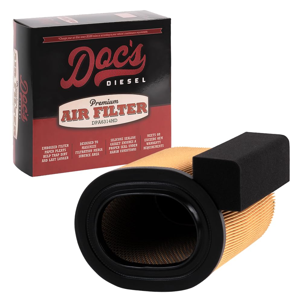Doc's DPA10580 front view with a durable seal for dusty conditions