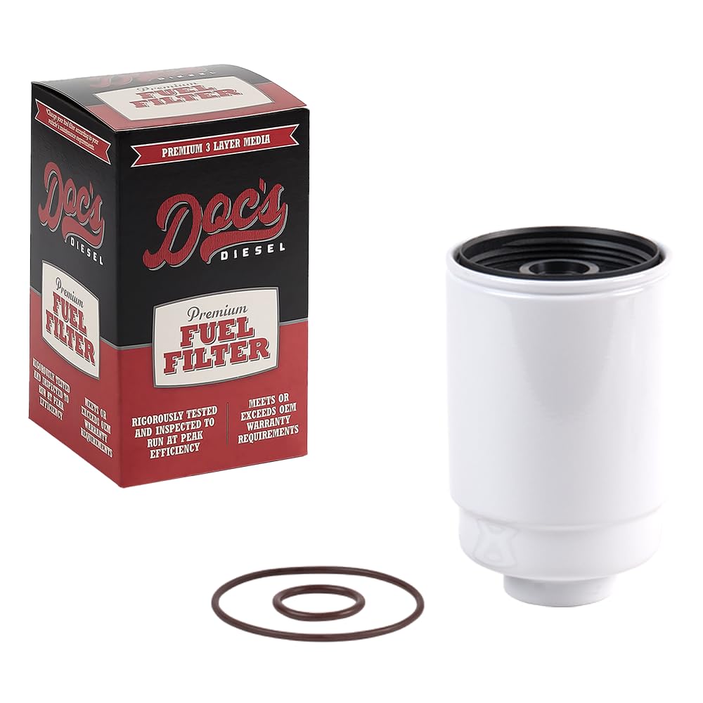 Doc's Auto Parts DPS9059 filter assembly with seals for clean fuel delivery.