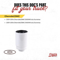 Doc's Auto Parts DPS9059 o-rings included for secure installation.