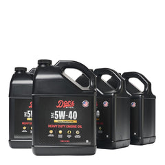 Doc's Diesel 5W-40 bottle front showing full synthetic protection for diesel engines.