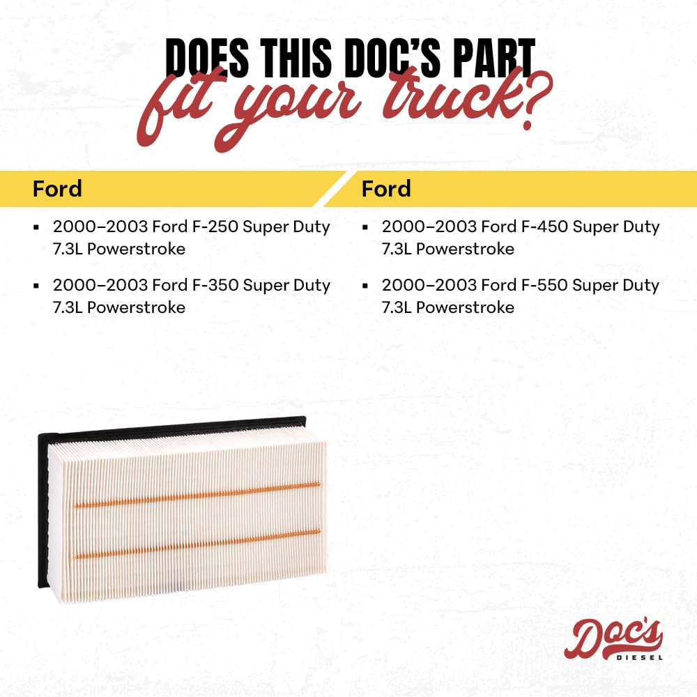 Doc's DPA5446 pleated filter paper captures grime to protect engine performance