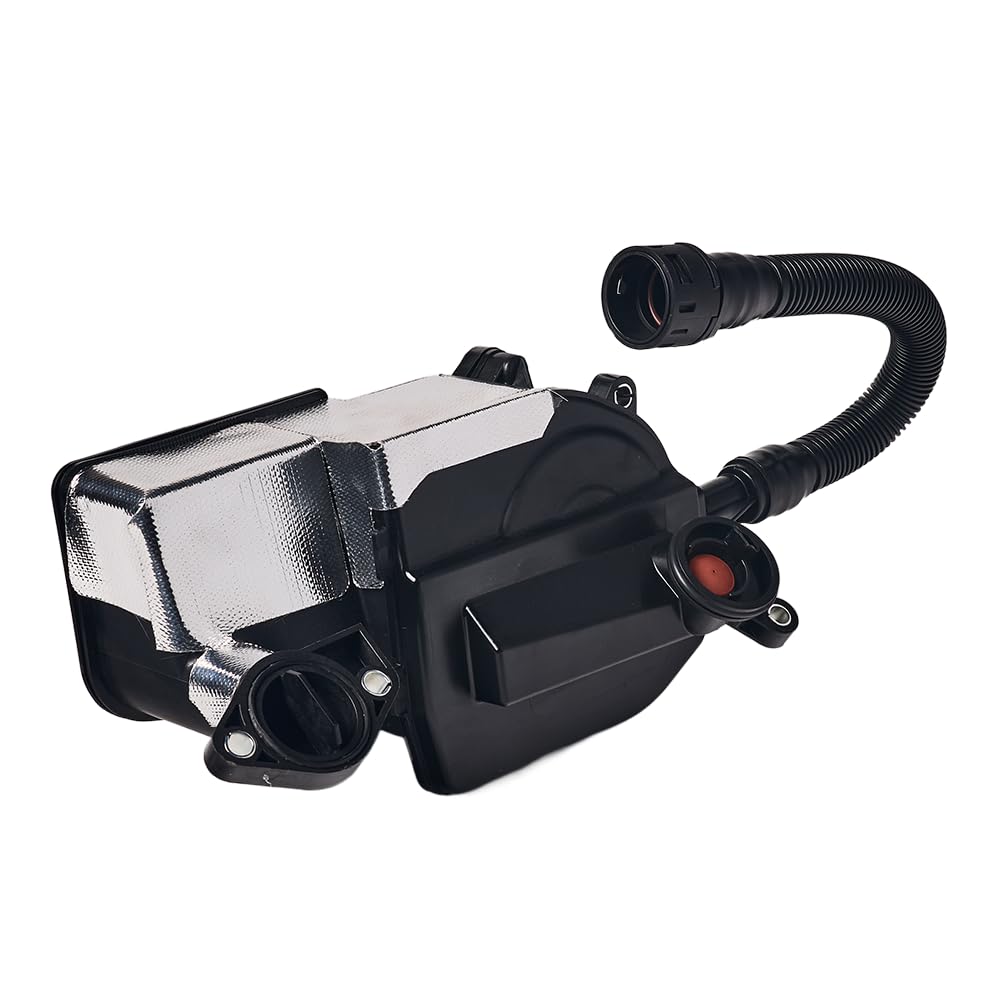 Doc's Diesel CCV Filter D804502 front view highlighting high-efficiency filtration for Ford 6.7L