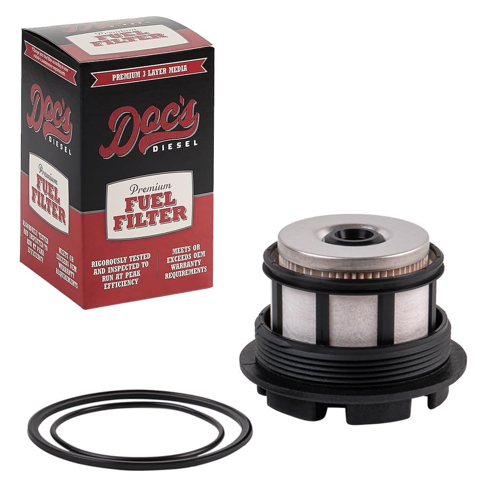 Doc's Diesel Fuel Filter DCS8629OE front view for clean fuel delivery.