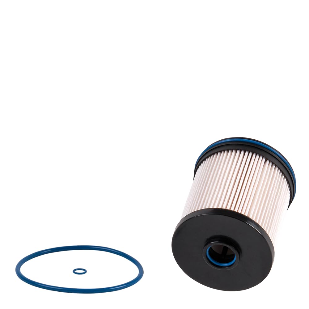 Doc's DGF429 filter assembly shows Duramax compatibility and secure mounting.
