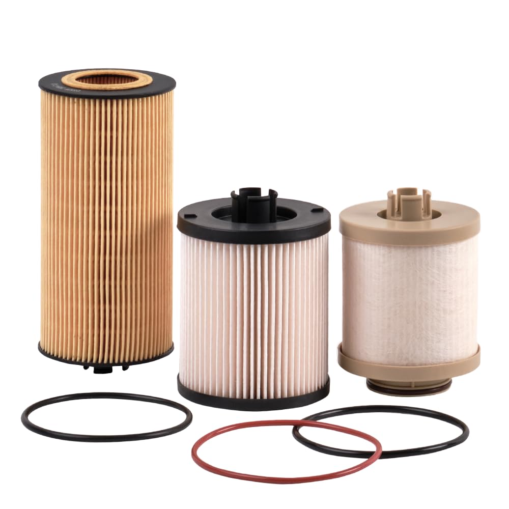 Doc's Diesel filter set packaging aids quick on-shelf identification