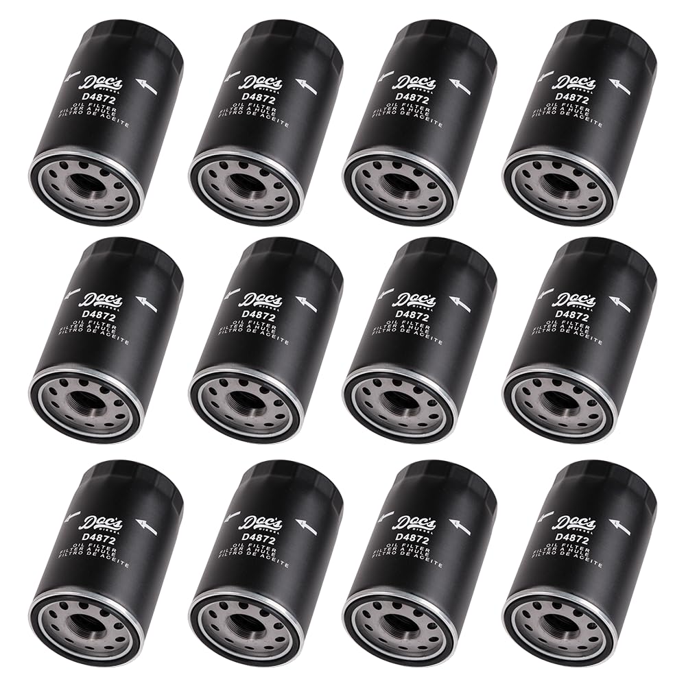 Doc's Diesel Oil Filter 12-pack D4872-12 ready for quick maintenance