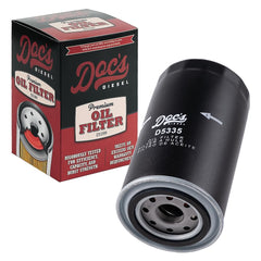 Doc's Diesel D5335 front view filter for RAM Cummins engines protects from debris