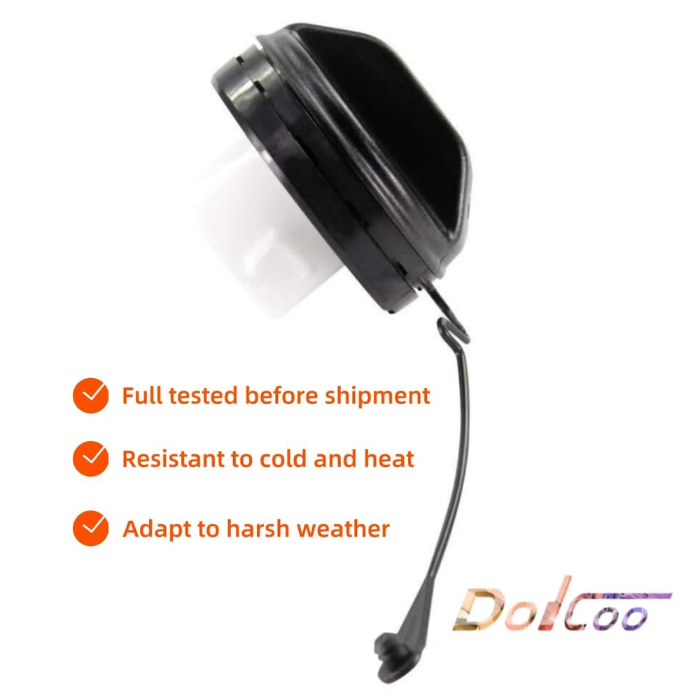 DOICOO gas cap weather test image showcasing resistance to extreme temperatures.
