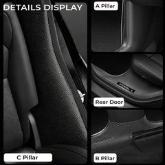 Doietc door sill protector for Tesla Model Y Juniper, rear left, scratch protection.